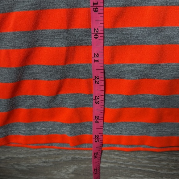Jill Sanders Unisex Neon Stripe Colorblock T-Shirt - Picture 8 of 8